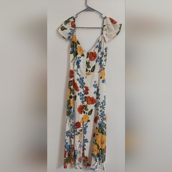 Reformation Baxley dress Formosa size 6 - Picture 4 of 11